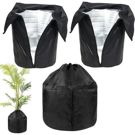 3 Pièces Pot De Protection Hivernale Pour Pl-antes - Housse De Protection Contre Le Gel Pour Pla-ntes D'hiver Sac De Protection Pour Pot De Fleur Couverture Végétale En Pot D'hiver Anti-gel (1/5)