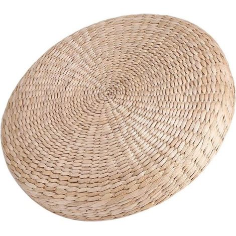 1 Tapis de méditation, paille naturelle, tissé à la main, tapis de sol, yoga, intérieur (1/5)