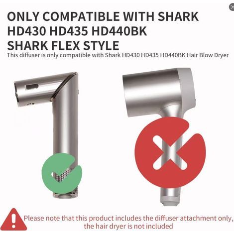 Kompatibel mit dem Shark Flex Style Diffusor-Aufsatz, einem Styling-Tool zur Definition von Locken bei welligem, lockigem und krausem Haar. (1/5)