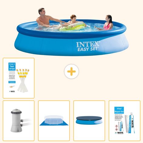 Intex Piscine Easy Set Ronde - 366x76 cm - 6-pièces  S22413 (1/4)