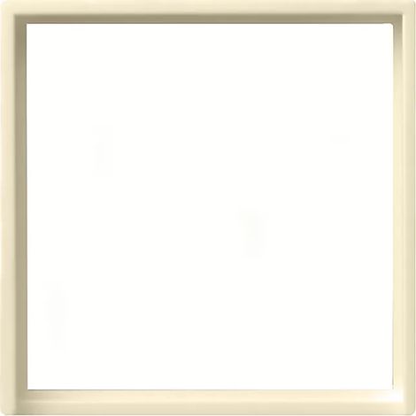 Gira Adapterrahmen quadr. 50 x 50 mm System 55 Cremeweiß [028201], 0282 01 (1/2)