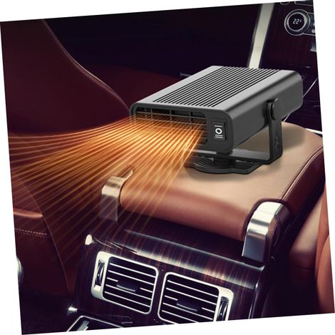 pezzi di riscaldatore portatile per auto, sbrinatore e sbrinatore per comfort e visibilità invernali (1/4)