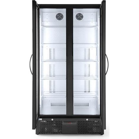 Vitrine de présentation boissons double portes 448L Arktic 220-240V/300W - Hendi