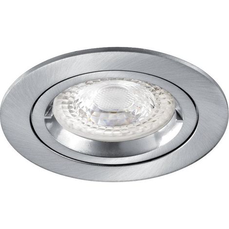 SPEED 50 R 12 Encastré GU5,3 rond fixe nickel Lpe non incl. ARIC 4802