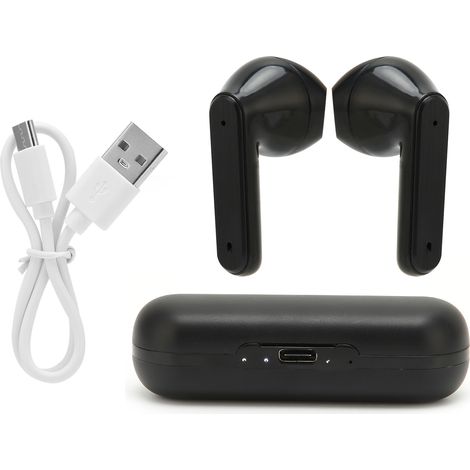 Casque Bluetooth 5.0 Écouteurs Sans Fil Binauriculaire, Port Type C, Oreillette Stéréo (1/5)