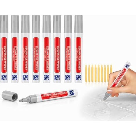 8 Tile Joint Pen Light Grey Waterproof Durable Covering (1/5)