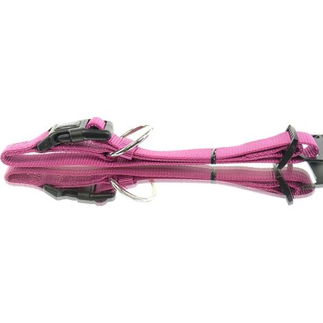 Nobby® Hunde Halsband Classic Himbeere Größe M - L (1/3)