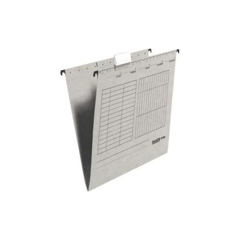 Falken Hängemappe 80004427 A4 seitlich offen Kraftkarton grau (1/2)