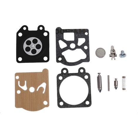 Kit de réparation 10 pièces K11-Wat compatible 024 026 MS240 : joint de membrane de carburateur, ressort de soupape à flotteur (1/5)