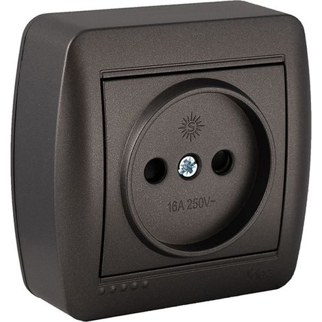 Prise Murale Solera 2p 16a Prise De Courant 2p, 16a, 250v, Montage En Saillie. - Solera (1/2)