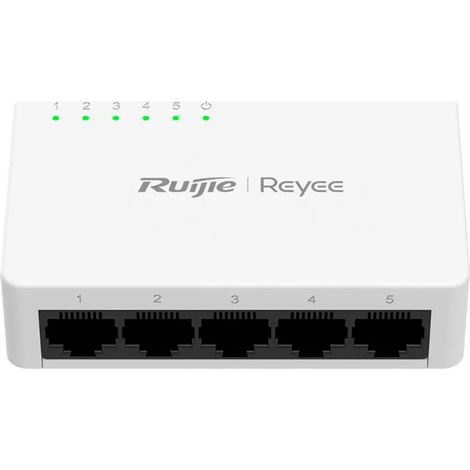 Reyee Switch RG-ES05G-L Da Tavolo 5 Porte RJ45 Gigabit Non Gestito