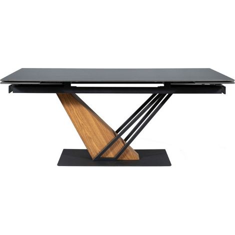 Table design extensible céramique effet marbre 160-220 cm Viro (1/5)