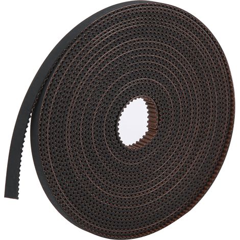 Courroie de distribution en caoutchouc GT26mm haute résistance, flexible, antidérapante, synchrone, noire (5 m 16,4 pi) (1/5)