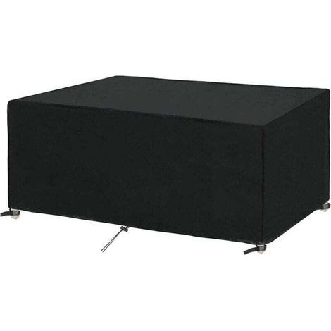 Housse salon de jardin 180x100x75 cmImperméable en tissu OxfordAnti-UV. antigel. coupe-ventCompatible avec tous types de mobilier (1/5)