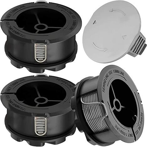 Rasenmäherspule, Φ1,6mm 6 m F016800570 für BOSCH Rasenmähermodelle: Universal GrassCut 18 / Universal GrassCut 18-26 / UniversalGrassCut 18-260, für Ersatzdreschköpfe, Zubehör (1/4)