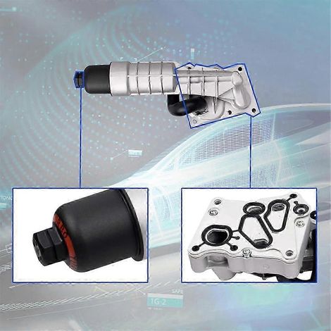 Module de boîtier de filtre à moteur en aluminium A2711801410 pour C180 C200 C204 C250 W212 W204 2711801410 (1/5)