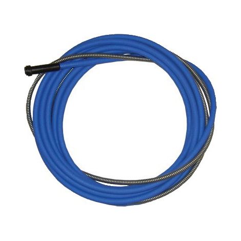 Gaine guide-fil acier jaune 4m pour fil de 1,2/1,6mm - ABRICOR BINZEL - 124.0042