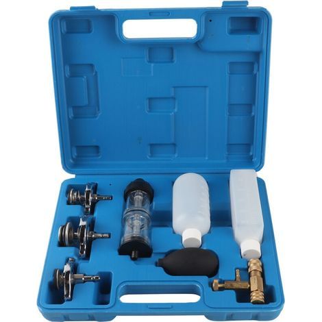 Testeur de fuite de joint de culasse CO2 – 3 adaptateurs à baonnette pour Ford – Fluide récupérable et réutilisable – Outil du mécanicien (1/5)