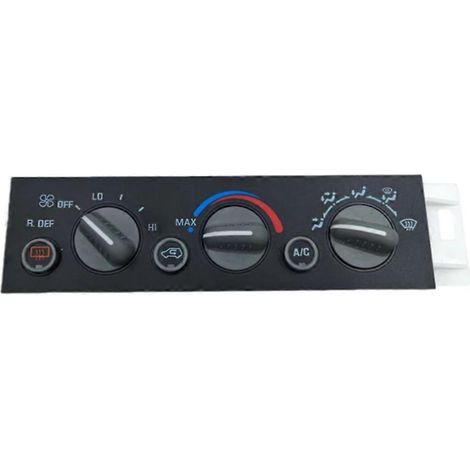 16177505 Klimaanlagen-Bedienfeld, Heizungs-/Temperaturschalter für Chevy Tahoe, Silverado, Suburban und GMC C/K (1/5)