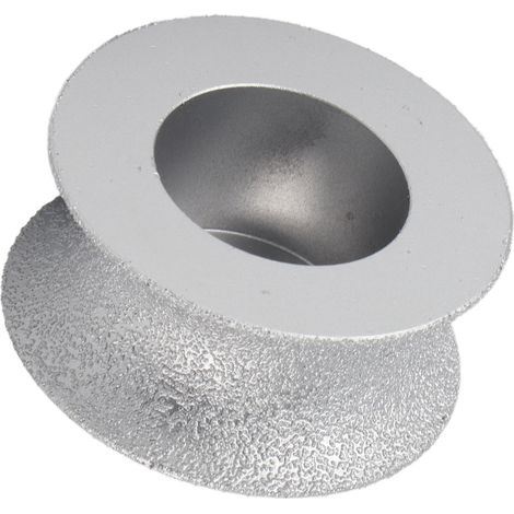 Meule diamantée brasée de 7,3 cm, meule abrasive concave pour pierre, marbre et granit, 3,0 cm (1/5)