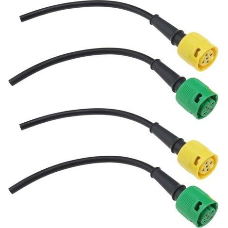 4pcs Trailer Rear Light Connector 5 Pin Connector Wiring Harness Rear Light Hitch Cable Accessories for Trailers Boats Caravans Trucks (1/5)