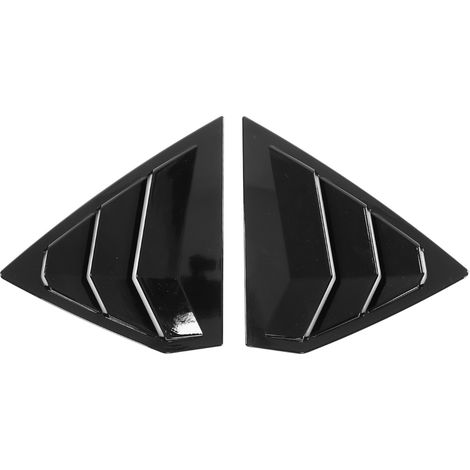 pièces de caches de ventilation latéraux arrière noirs (1/5)