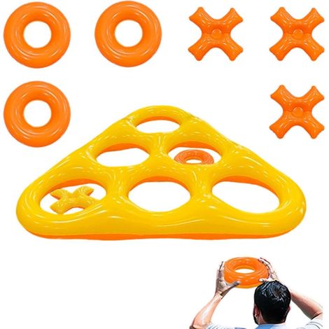 Jeux de piscine Jeux gonflables à jets d'eau - Jeux flottants pour piscine, jardin, camping, fêtes d'été, enfants, adolescents, adultes (1/5)