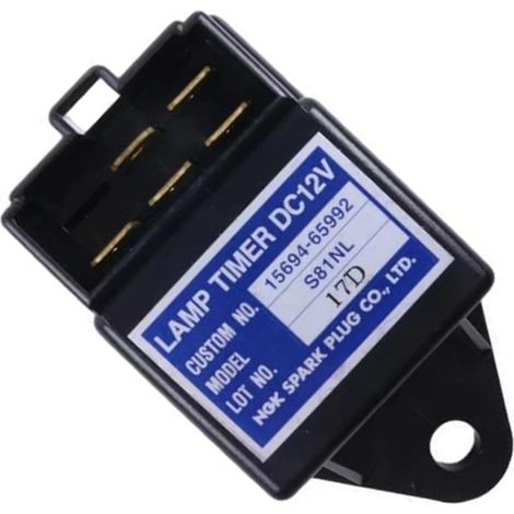 Relais de minuterie lampe Glow S81NL - 12 V pour 15694-65990 et (1/5)