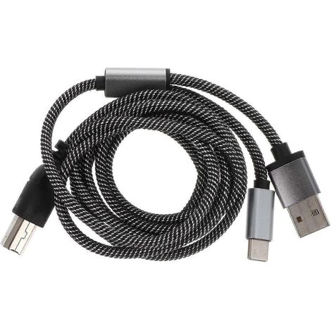 Câble MIDI OTG de 1,4 m, USB-C vers USB-B, pour instrument de musique électronique (1/2)