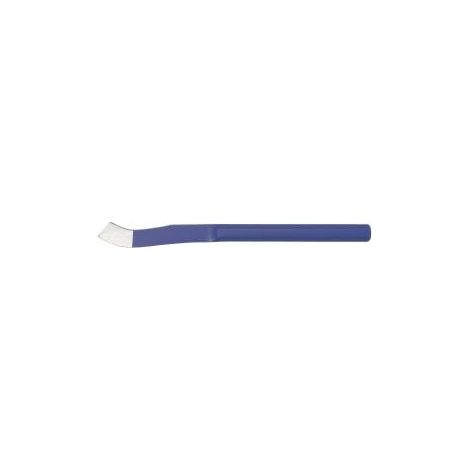 Burine à rainurer L.150mm Largeur de coupe 2mm Queue carrée 10mm Acier CrV TECWERK (1/2)