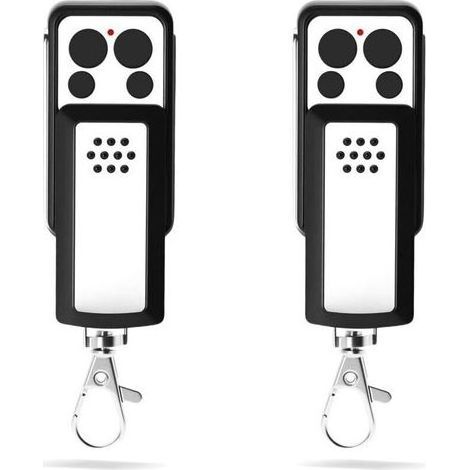 Télécommande Portail 433,92 MHz Lot de 2 – 4 Canaux Code Tournant Compatible Modèles 114253 104250 104257 104251 104350 – Piles Incluses (1/5)