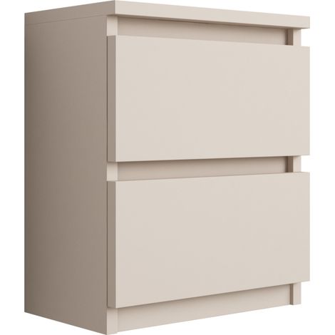 Meuble de rangement salle de bain 60 cm – Hauteur 174 cm, profondeur 30 cm – Panneaux stratifiés, système d'ouverture par poussée – 3Xe Living (1/5)