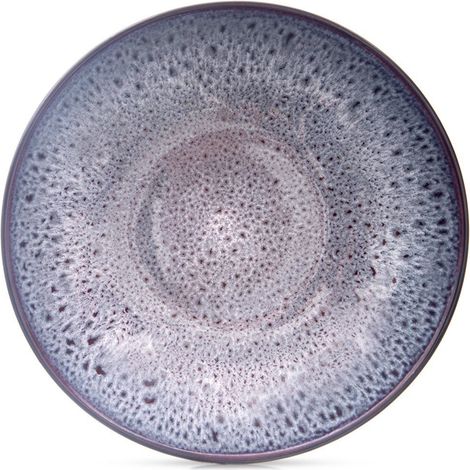 Plato hondo de ceramica esmaltado morado 205 cm 900 ml (1/5)