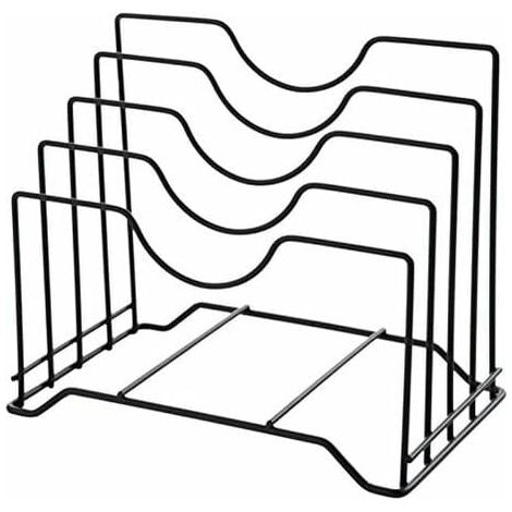 Lid Holder Storage Lid Pan Cupboard Pantry Rack Organizer Multifunctional Kitchen Cut Table Organizer Storage Bracket (1/5)