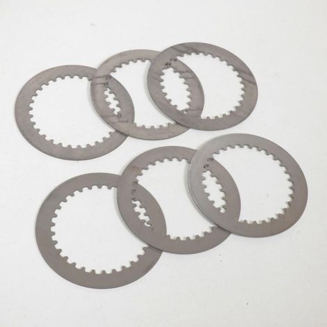 glatte kupplungsscheibe tecnium für motorrad kawasaki 80 kx 1988
