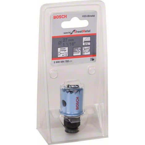 Bi-Metall-Bohrsäge speziell für Blech - Durchm. 27 mm - BOSCH - 2608584785