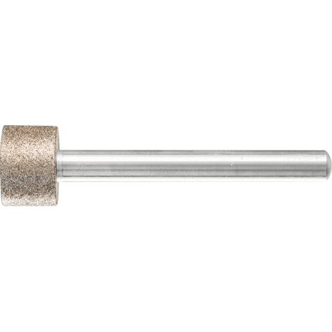 PFERD TOOLS CBN-Schleifstift Zyl. Ø 15,0mm Schaft-Ø 6 mm B126 (mit.) zum Schleifen von Bohrungen/Radien