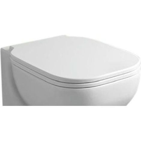 Copriwater Quarzo in Termoindurente bianco