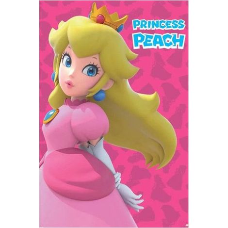 Poster Super Mario Nintendo Princess Peach Maxi Poster