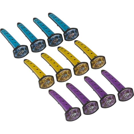 Packung mit 4 Dunlop-Lufterfrischerstäbchen fürs Auto – verschiedene Farben/Modelle