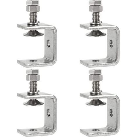 4PCS Serre-Joints C,0-25mm Pince C Robuste,Pince Fixation Travail Bois,Tiger Clamp avec Large Mâchoire pour Travail Bois Bricolage, Soudage,l'Ébénisterie (1/4)