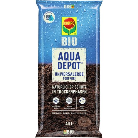 COMPO BIO AQUA DEPOT® Universalerde torffrei - 40 Liter