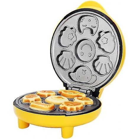 Mini machine automatique pour gâteaux et gaufres aux œufs, modèle dessin animé, machine à pain pour enfants.-AquaForge (1/4)