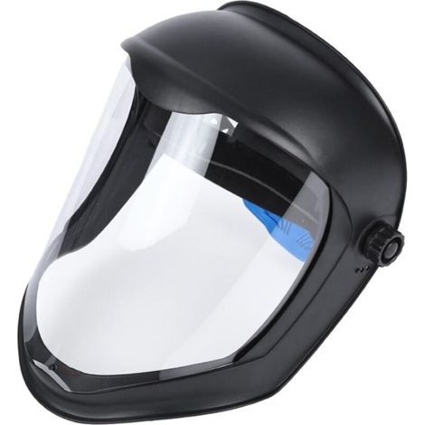 Visière faciale intégrale anti-buée, protection anti-éclaboussures, équipement multifonctionnel ergonomique, visière transparente pour travaux de construction (1/5)