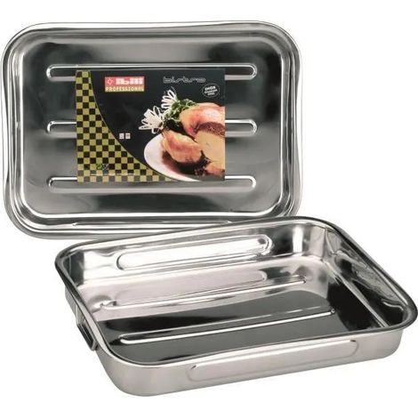 Bräter Ibili Inox 48 cm klappbare Griffe