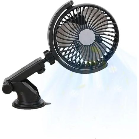 Ventilateur Auto Silencieux À Ventouse, Circulateur D’air Rotatif (1/5)