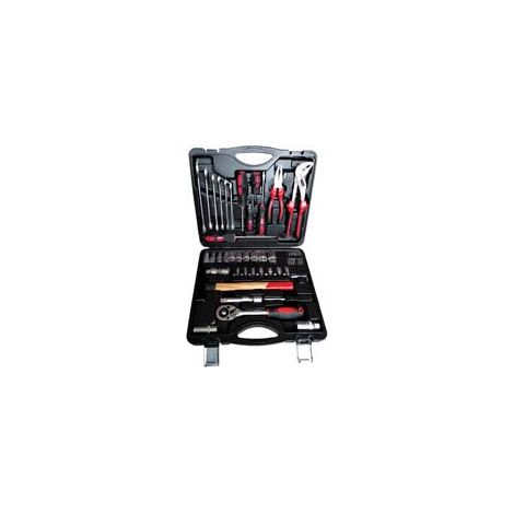 Alte CV56PZ09157 Alte Valigetta Utensili 56 Pezzi Acciaio Cromo Vanadio colore Nero