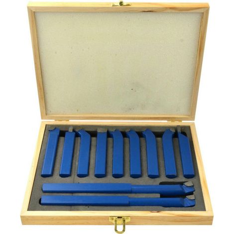 Jeu de 11 outils de tournage 16x16mm (6) (1/3)