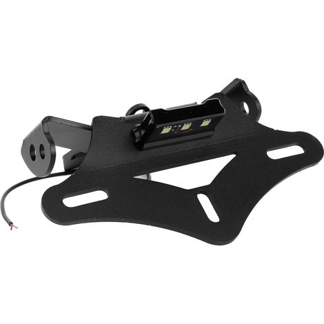Kennzeichenhalter mit integrierter Heckumbau-Lösung und weißer LED-Lampe, passend für Honda CBR1000RR 08‐16 (1/5)