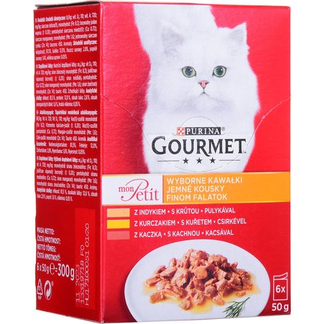 GOURMET MON PETIT Mix Volaille 72x50g (1/5)